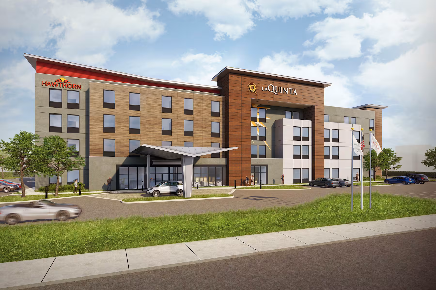 Laquinta And Hawthorn Extended Stay